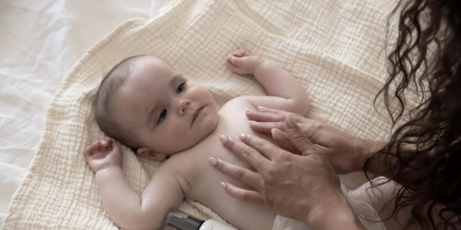 Bedtime massage ritual for your baby